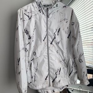 New balance, full-zip rain coat!